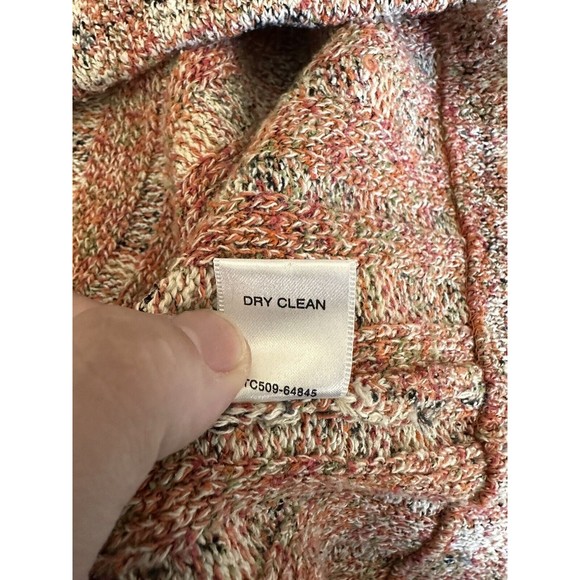 Pendleton Womens Knit Blazer Button Up Size Medium Collared VTG Cotton Silk - Picture 6 of 8